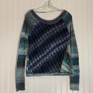 Free People multi color sweater SIZE SMALL